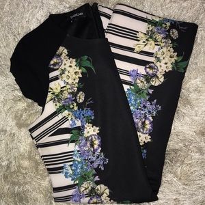 BEBE Spring floral dress L